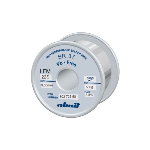 Almit SR37 LFM22S 3.5% 0.8mm Wire - 500g Reel