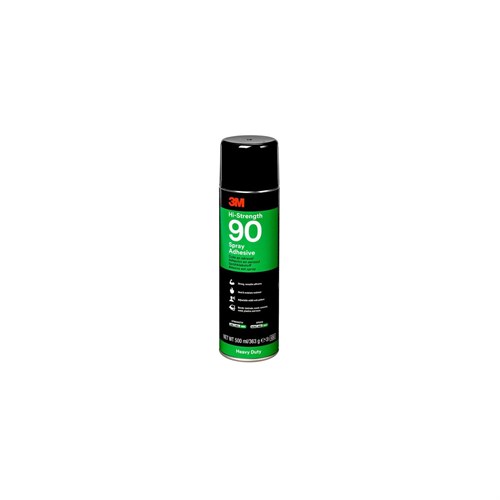 3M Hi-Strength 90 Spray Transparent Adhesive - 500ML Aerosol