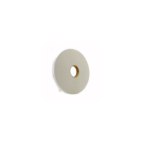 3M Double Coated Polyethylene Foam Tape 9546, White, 25 mm x 66 m, 1.1 mm