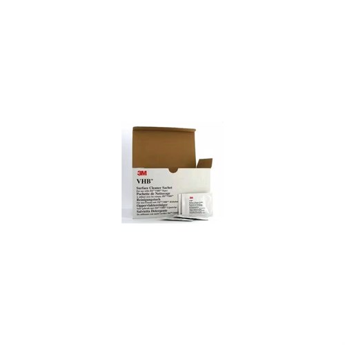 3M VHB Surface Cleaner Sachets, 100 Towels