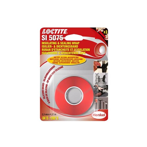 Loctite 5075 Insulating Sealing Wrap Red - 4.27 Metre Reel