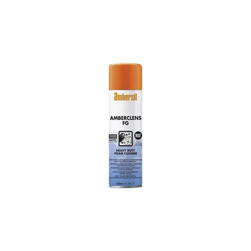 Ambersil Amberclens FG NSF A1 Reg. Heavy Duty Foam Cleaner - 500ML Aerosol