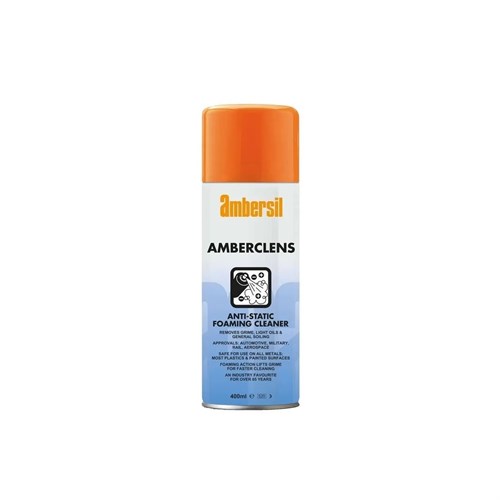 Ambersil Amberclens Anti-Static Foaming Cleaner - 400ML Aerosol