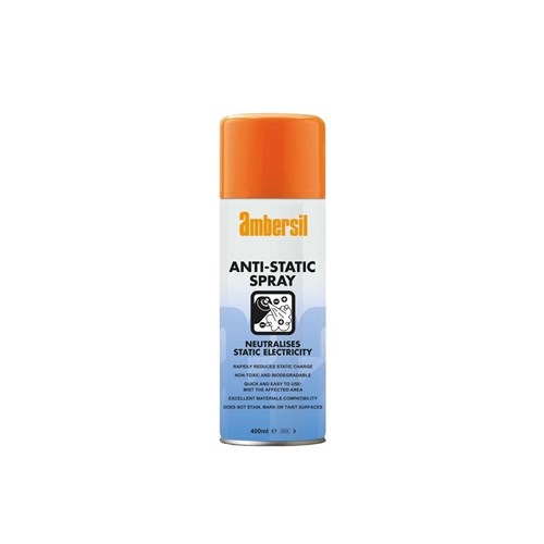 Ambersil Anti-Static Spray - 400ML Aerosol