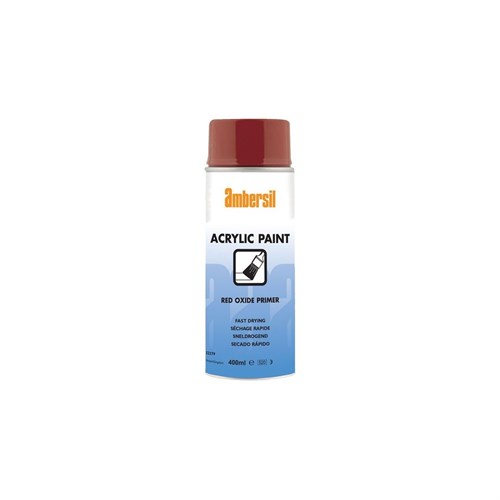 Ambersil Acrylic Paint Red Oxide Primer - 400ML Aerosol