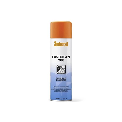 Ambersil Fast Clean 200 Super Fast Solvent Degreaser - 400ML Aerosol