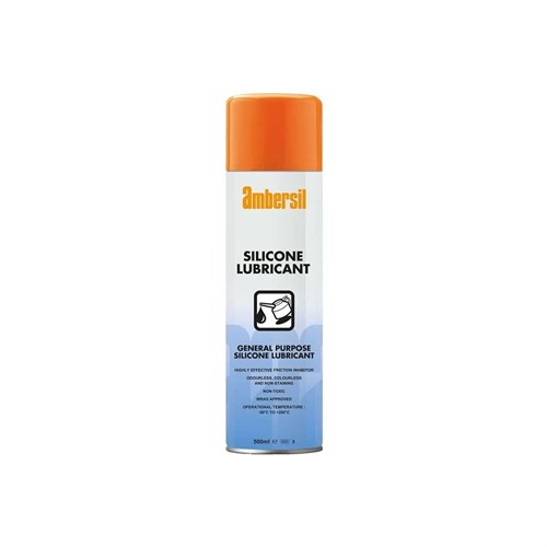 Ambersil General Purpose Silicone Lubricant WRAS Approved - 500ML Aerosol