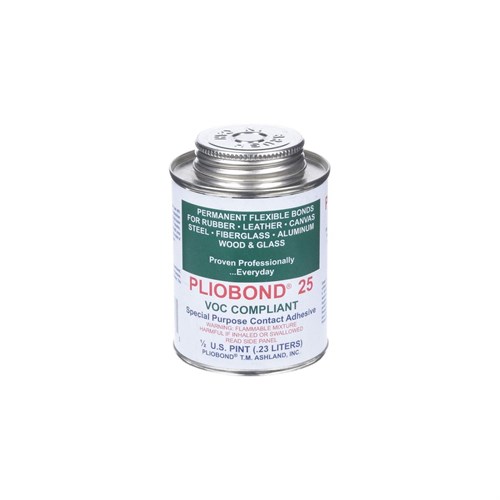 Ashland Pliobond 25 LV Solvent Based Adhesive Tan 1/2 Pt Can