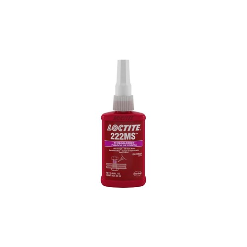 Loctite 222MS Low Strength Threadlocker - 50ml Bottle