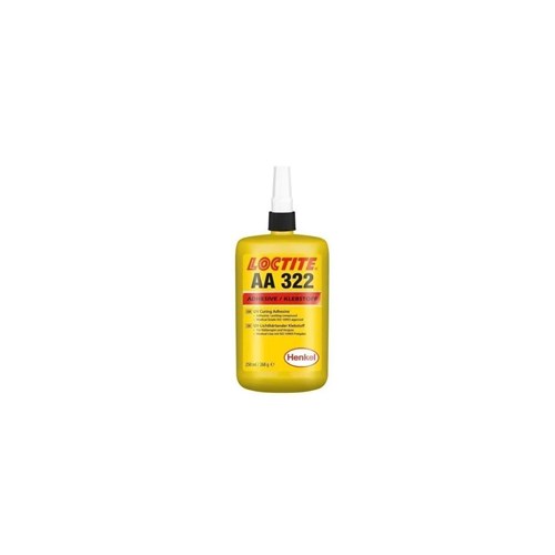 Loctite AA 322 UV Plastic To Metal Bonder - 250ML Bottle