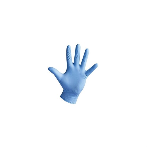 Nitrile Powdered Disposable Gloves XL  Pack of 100 - see USE -LATEX