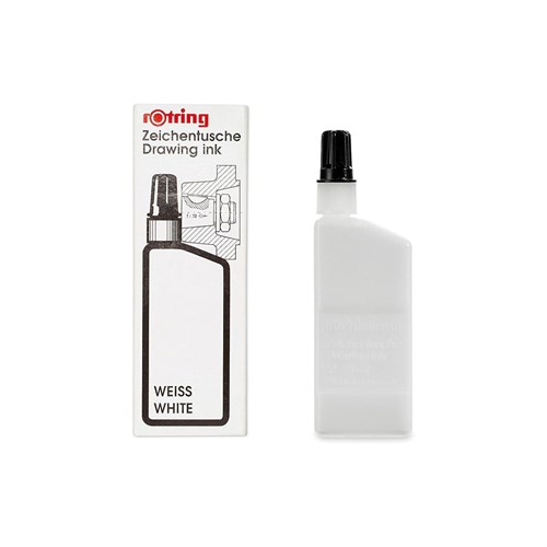 Rotring Isograph white Drawing Ink