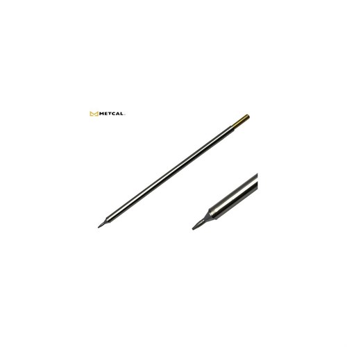 Metcal STTC-125 tip c/ridge chisel 30 Deg 1.0mm