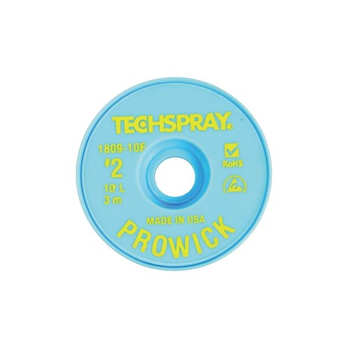 Techspray Pro Wick Anti-static 1809-10F Braid 25 pack of 4