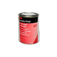 3M Scotch-Weld 847 Adhesive Brown - 1 Litre Can