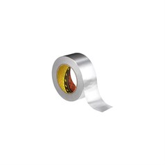 3M Aluminium Foil Tape 1436, Silver, 50 mm x 50 m