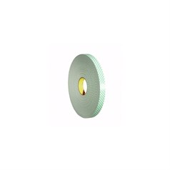 3M Double Coated Urethane Foam Tape 4032, White, 19 mm x 66 m, 0.8 mm