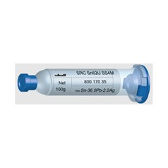 Almit paste Leaded SN62U SS4M 30cc GE (F) - 100G Syringe