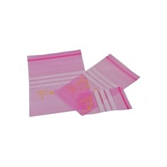 Pink Anti-static Loc-top Bag (Pack of 100)